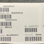 MSC49N60X - Bruckwell - Mosfet Label