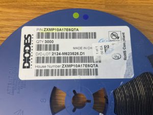 diodes ZXMP10A17E6QTA