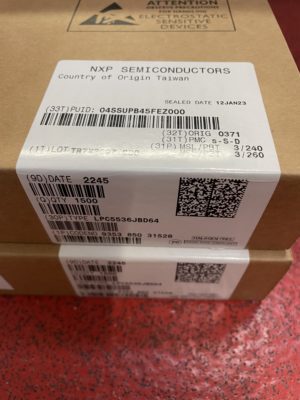 nxp semiconductors LPC5536JBD64MP