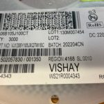 vishay VJ1206Y105JXQTW1BC