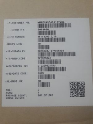 ECASD40J107M015K00