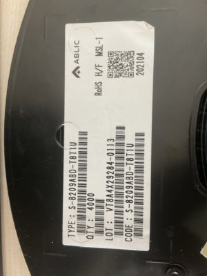 ablic S-8209ABD-T8T1U Battery Protection IC